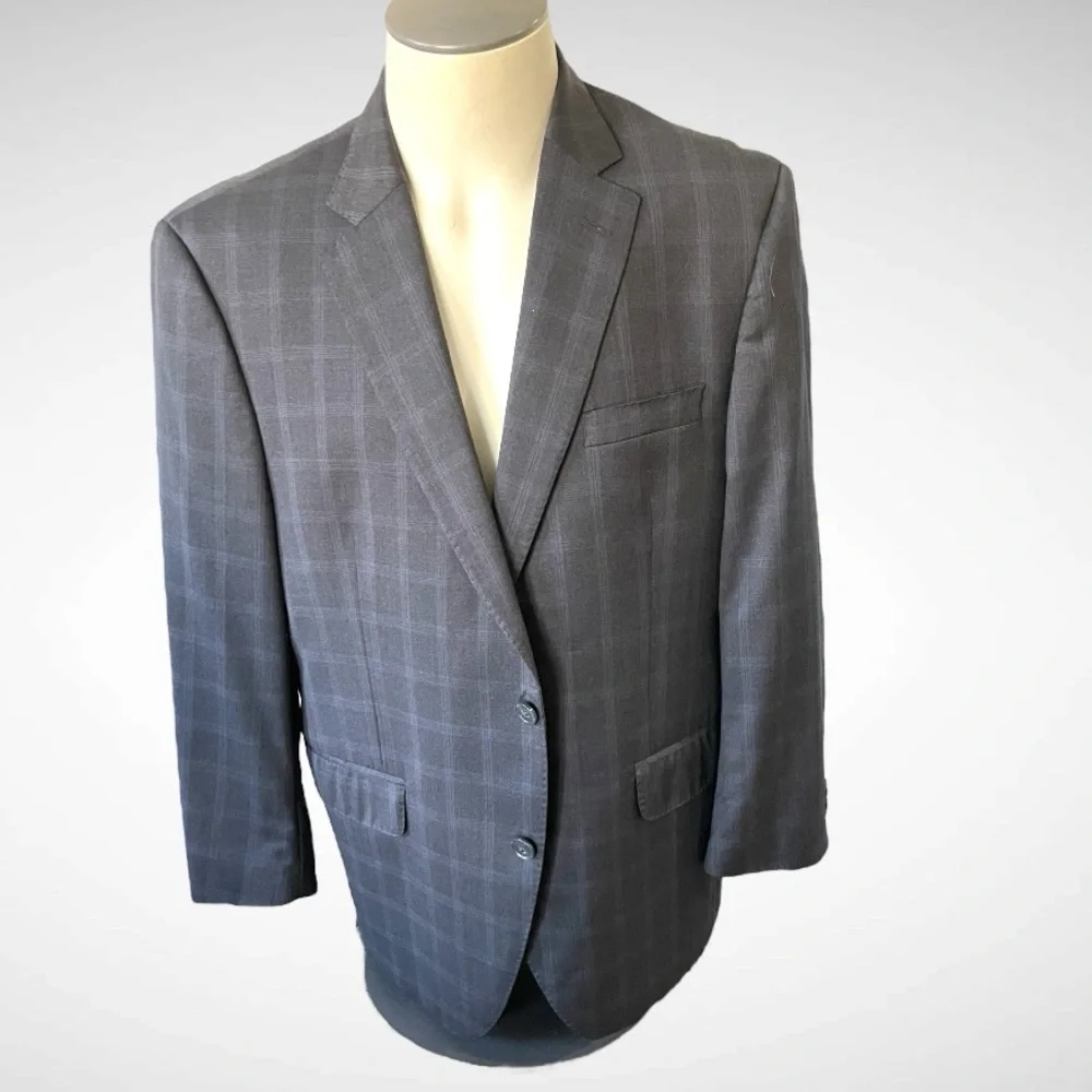 PETER MILLAR MENS 2 BUTTON WOOL JACKET SIZE 42 SHORT